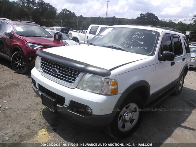 1FMZU63K33UC10838 - 2003 FORD EXPLORER XLT/XLT SPORT/NBX 白色 照片 2