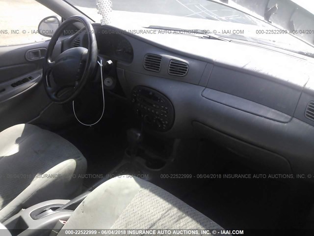 3FAFP13P81R211667 - 2001 FORD ESCORT TAN photo 5