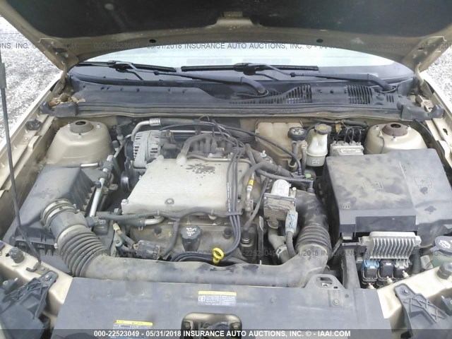 1G1ZT52824F136530 - 2004 CHEVROLET MALIBU LS 金色 照片 10