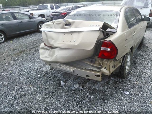 1G1ZT52824F136530 - 2004 CHEVROLET MALIBU LS 金色 照片 6