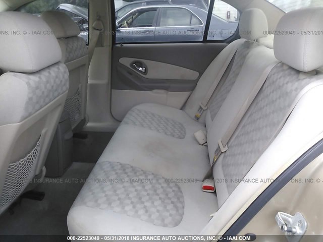 1G1ZT52824F136530 - 2004 CHEVROLET MALIBU LS 金色 照片 8