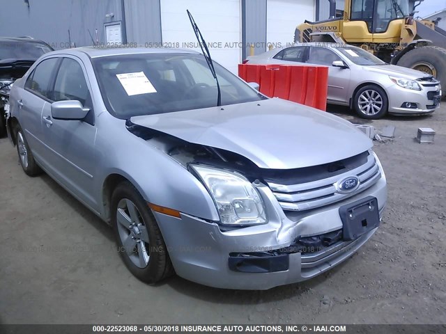 3FAHP07Z99R111183 - 2009 FORD FUSION SE SILVER photo 1