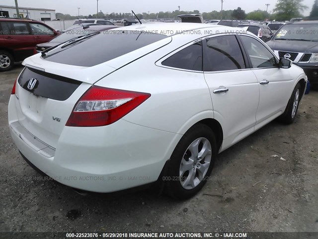 5J6TF1H56CL006934 - 2012 HONDA CROSSTOUR EXL თეთრი ფოტო 4