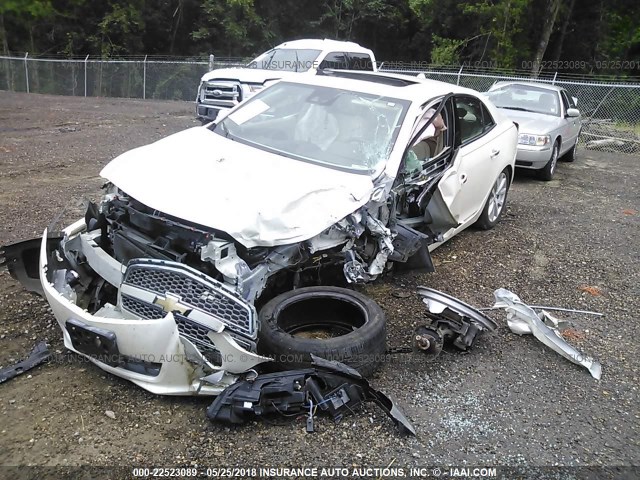 1G11H5SA8DF187922 - 2013 CHEVROLET MALIBU LTZ 白色 照片 2