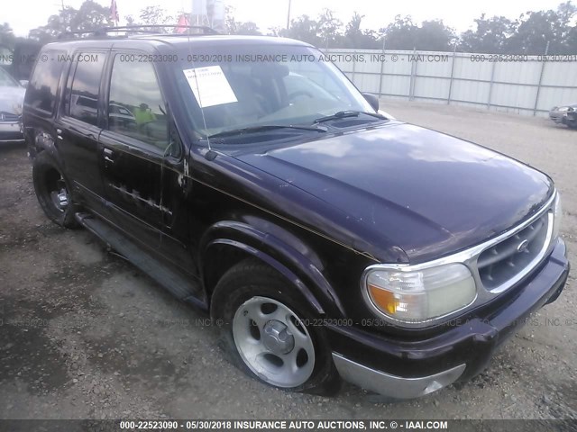 1FMZU64E5YZA47192 - 2000 FORD EXPLORER EDDIE BAUER MAROON photo 1