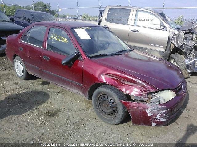 1NXBR12E2YZ355703 - 2000 TOYOTA COROLLA VE/CE/LE 红色 照片 1