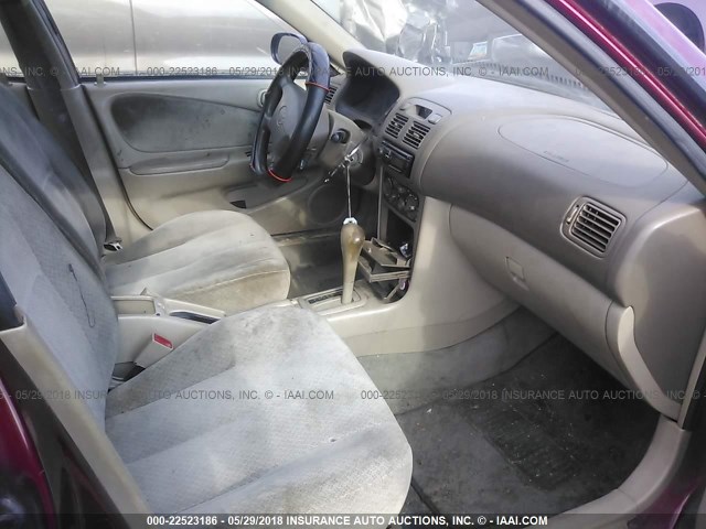 1NXBR12E2YZ355703 - 2000 TOYOTA COROLLA VE/CE/LE 红色 照片 5