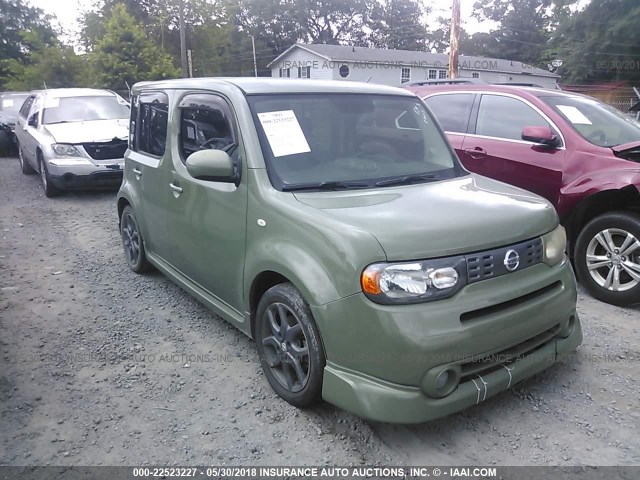 JN8AZ28R39T104202 - 2009 NISSAN CUBE S/SL GREEN photo 1