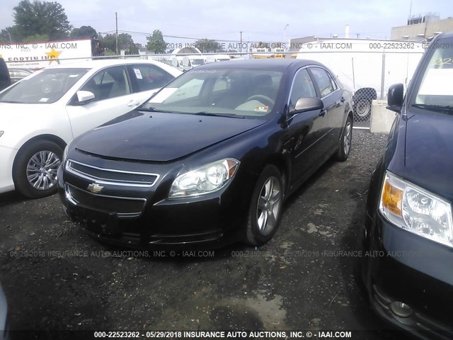 1G1ZB5EBXAF119707 - 2010 CHEVROLET MALIBU LS 黑色 照片 2