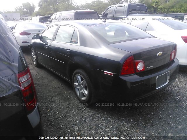 1G1ZB5EBXAF119707 - 2010 CHEVROLET MALIBU LS 黑色 照片 3