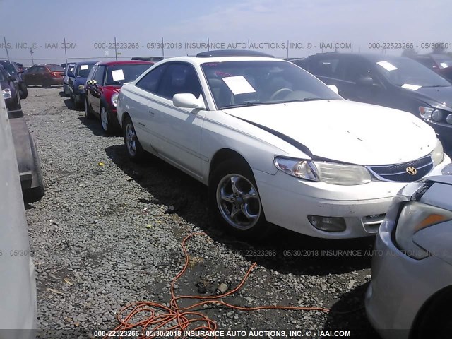 2T1CF22P1YC391274 - 2000 TOYOTA CAMRY SOLARA SE/SLE თეთრი ფოტო 1