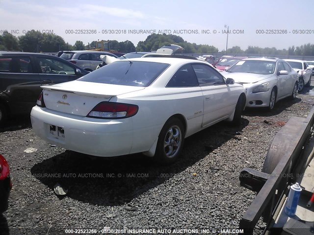 2T1CF22P1YC391274 - 2000 TOYOTA CAMRY SOLARA SE/SLE თეთრი ფოტო 4