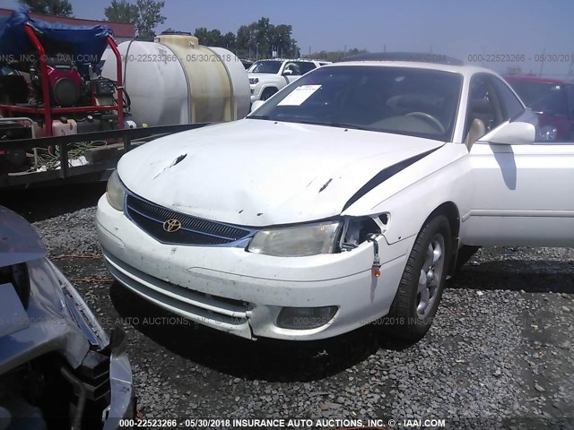 2T1CF22P1YC391274 - 2000 TOYOTA CAMRY SOLARA SE/SLE თეთრი ფოტო 6