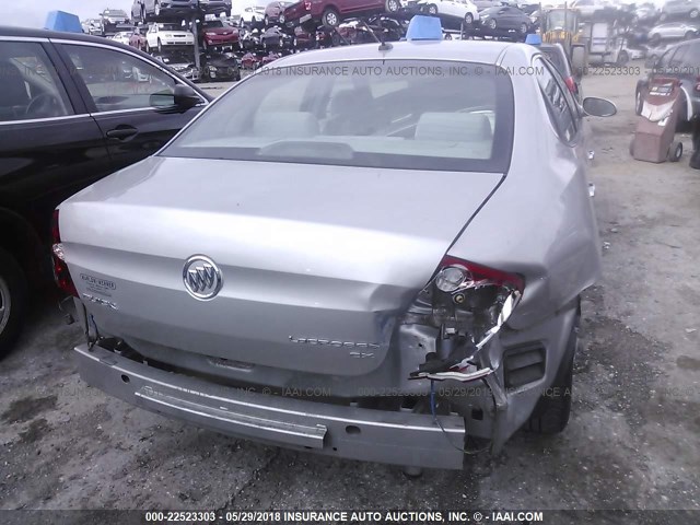 2G4WC582871244140 - 2007 BUICK LACROSSE CX SILVER photo 6