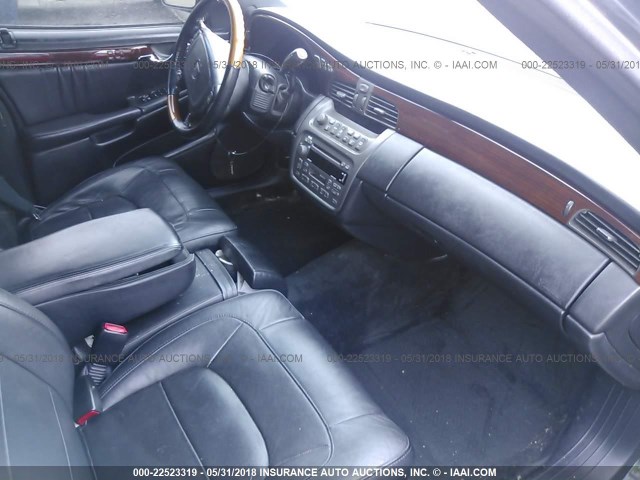 1G6KE57Y34U133520 - 2004 CADILLAC DEVILLE DHS BLACK photo 5