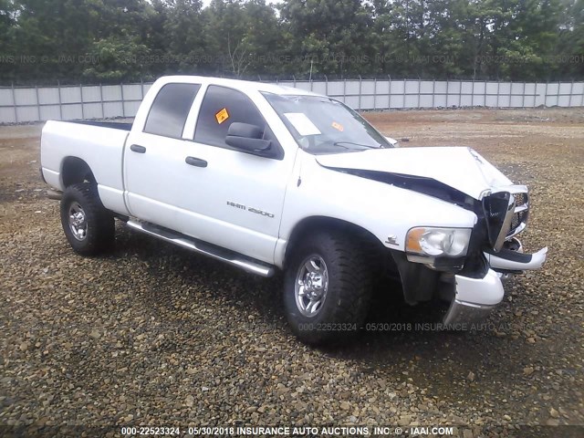 3D7KS28C85G815391 - 2005 DODGE RAM 2500 ST/SLT 白色 照片 1