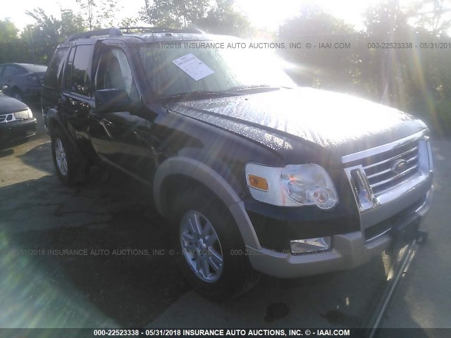 1FMEU74E89UA39770 - 2009 FORD EXPLORER EDDIE BAUER BLACK photo 1