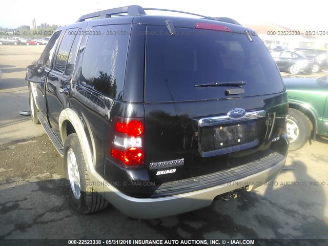 1FMEU74E89UA39770 - 2009 FORD EXPLORER EDDIE BAUER BLACK photo 3