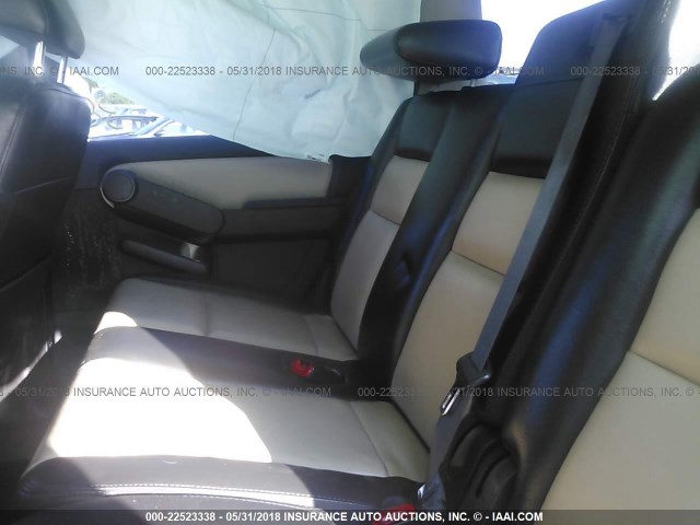 1FMEU74E89UA39770 - 2009 FORD EXPLORER EDDIE BAUER BLACK photo 8