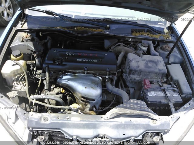 4T1BE32K04U937578 - 2004 TOYOTA CAMRY LE/XLE/SE Mavi foto 10