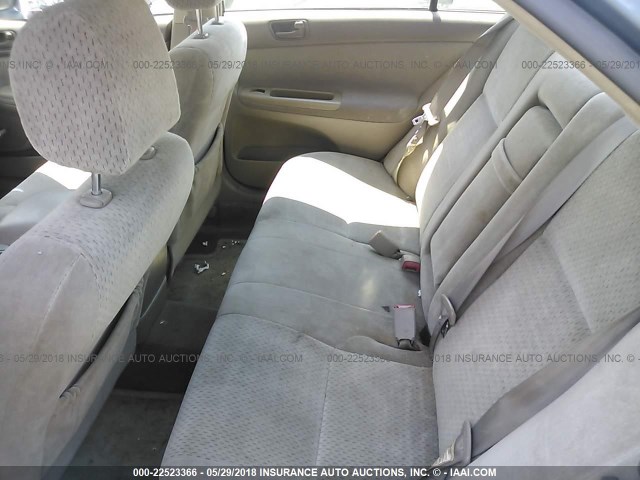 4T1BE32K04U937578 - 2004 TOYOTA CAMRY LE/XLE/SE Mavi foto 8