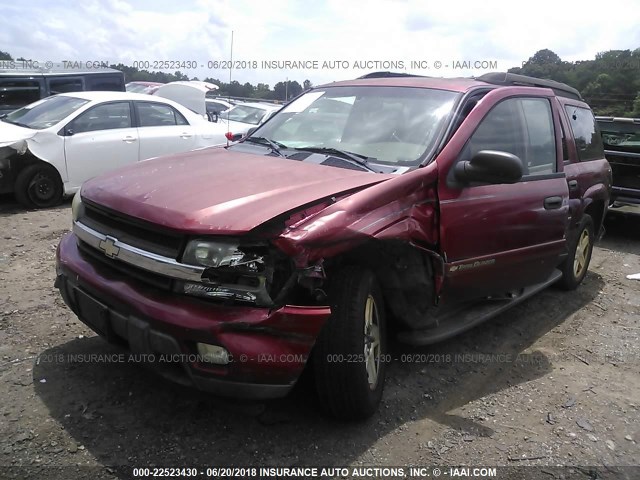 1GNES16S136219198 - 2003 CHEVROLET TRAILBLAZER EXT RED photo 6