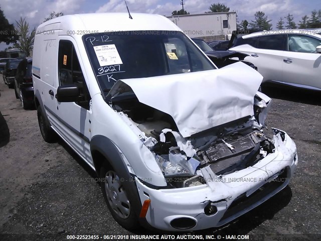 NM0LS7BN3AT018546 - 2010 FORD TRANSIT CONNECT XLT WHITE photo 1