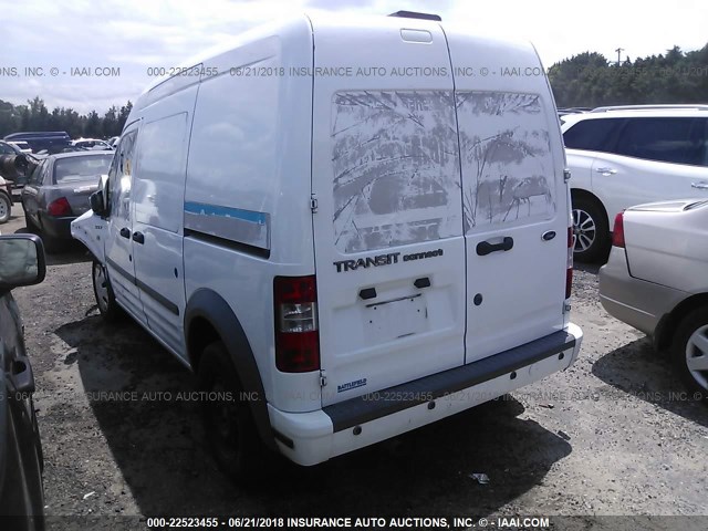 NM0LS7BN3AT018546 - 2010 FORD TRANSIT CONNECT XLT WHITE photo 3