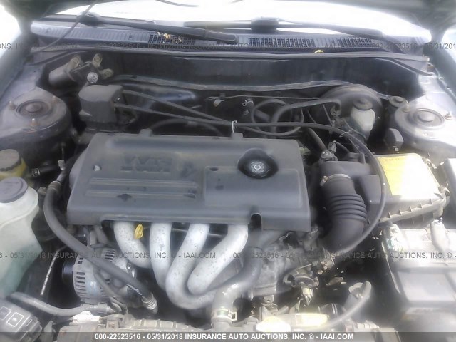 2T1BR18E8YC371266 - 2000 TOYOTA COROLLA VE/CE/LE 绿色 照片 10