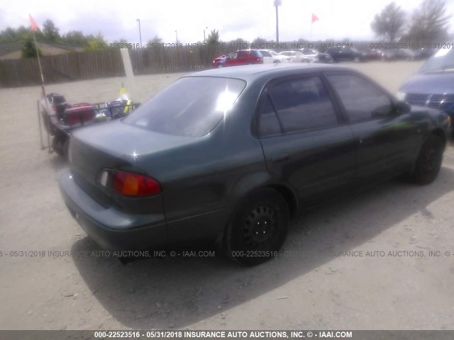 2T1BR18E8YC371266 - 2000 TOYOTA COROLLA VE/CE/LE 绿色 照片 4