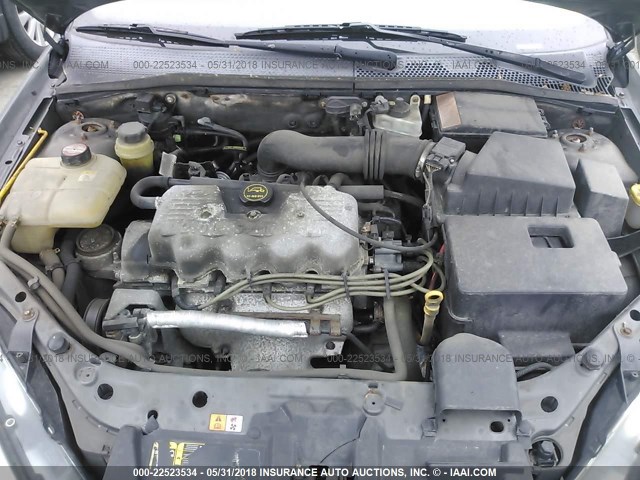 1FAFP34P62W205620 - 2002 FORD FOCUS SE/SE COMFORT GRAY photo 10