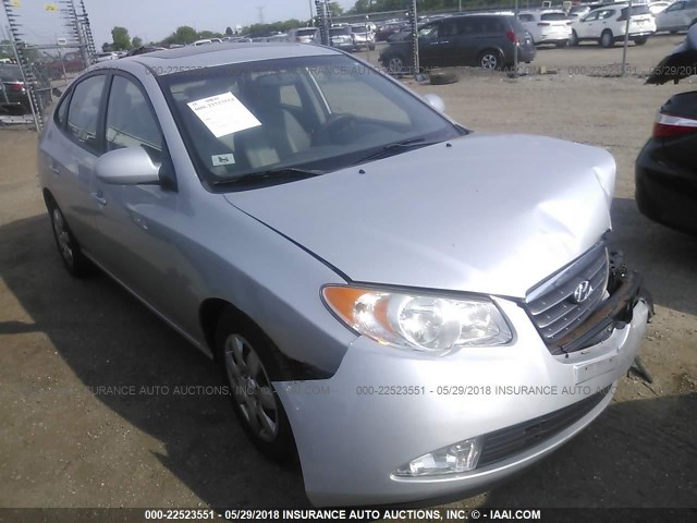 KMHDU46D07U194759 - 2007 HYUNDAI ELANTRA GLS/SE/LIMITED SILVER photo 1