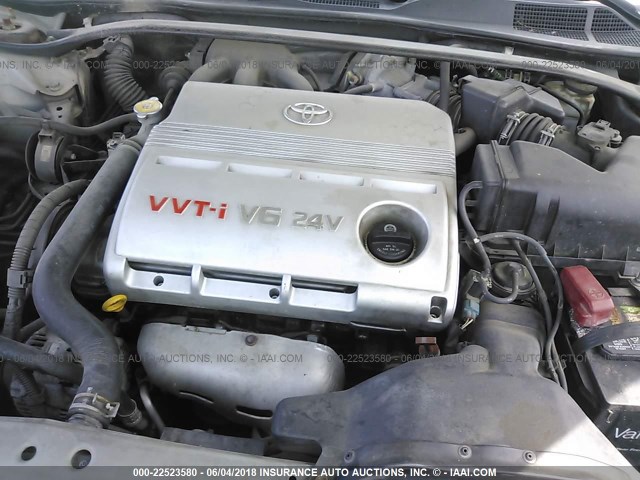 4T1BF32K13U054472 - 2003 TOYOTA CAMRY LE/XLE/SE ვერცხლისფერი ფოტო 10