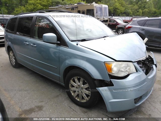 2A8HR54P18R679106 - 2008 CHRYSLER TOWN & COUNTRY TOURING GREEN photo 1