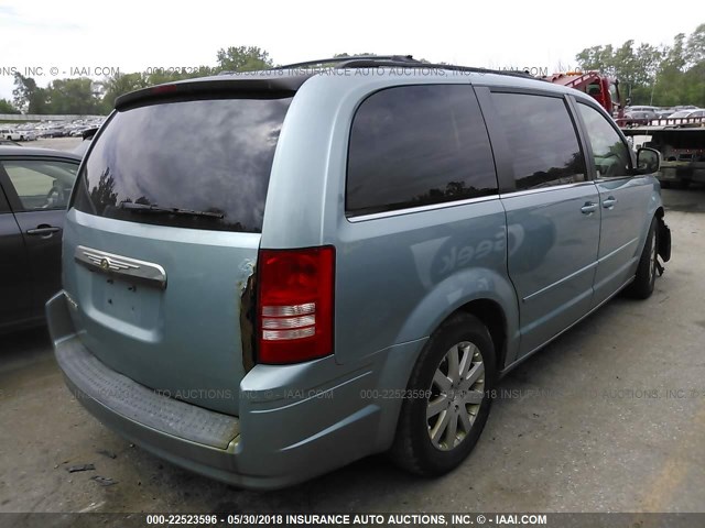 2A8HR54P18R679106 - 2008 CHRYSLER TOWN & COUNTRY TOURING GREEN photo 4