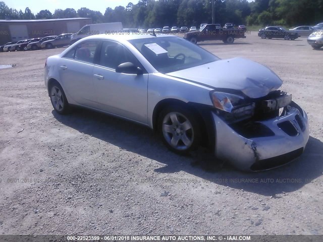 1G2ZG57BX94215936 - 2009 PONTIAC G6 SILVER photo 1