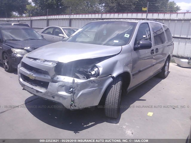 1GNDV23177D178971 - 2007 CHEVROLET UPLANDER LS SILVER photo 2