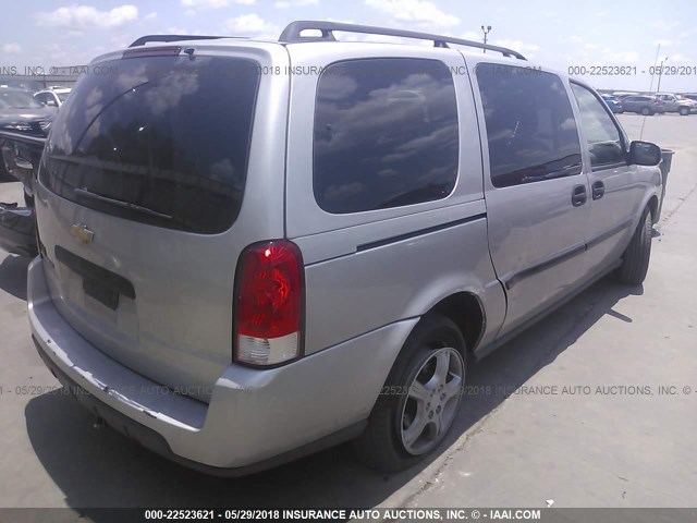 1GNDV23177D178971 - 2007 CHEVROLET UPLANDER LS Gümüş foto 4