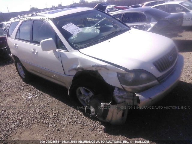 JT6HF10U2Y0136210 - 2000 LEXUS RX 300 WHITE photo 1