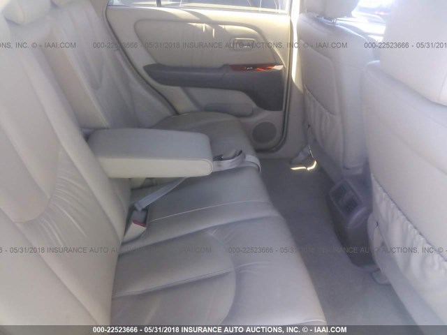 JT6HF10U2Y0136210 - 2000 LEXUS RX 300 WHITE photo 8