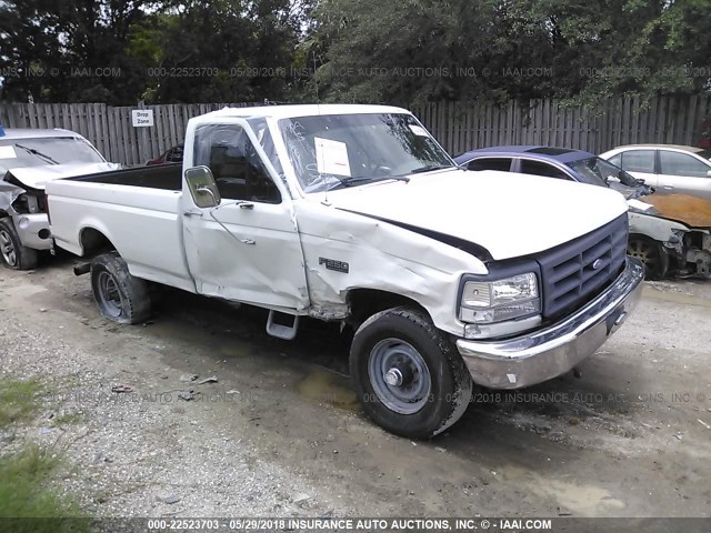 1FTHF26M5NNA10864 - 1992 FORD F250 WHITE photo 1