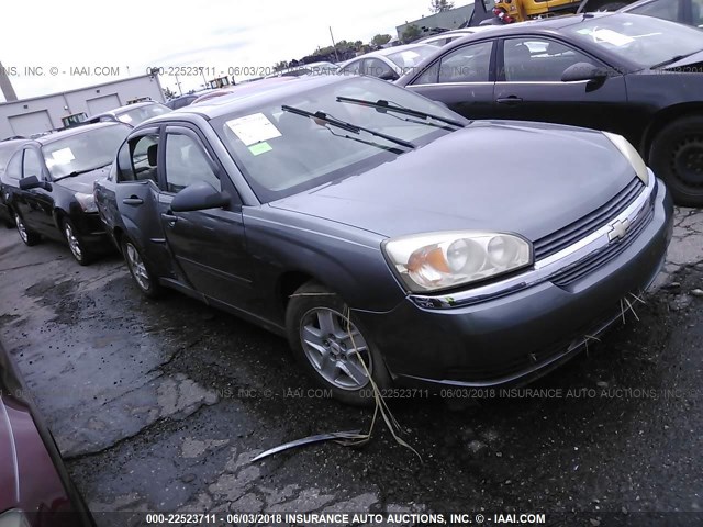 1G1ZT54855F178267 - 2005 CHEVROLET MALIBU LS 灰色 照片 1