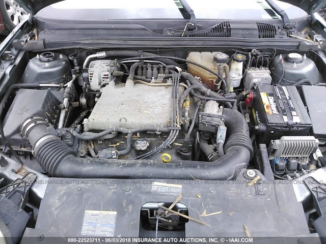 1G1ZT54855F178267 - 2005 CHEVROLET MALIBU LS 灰色 照片 10