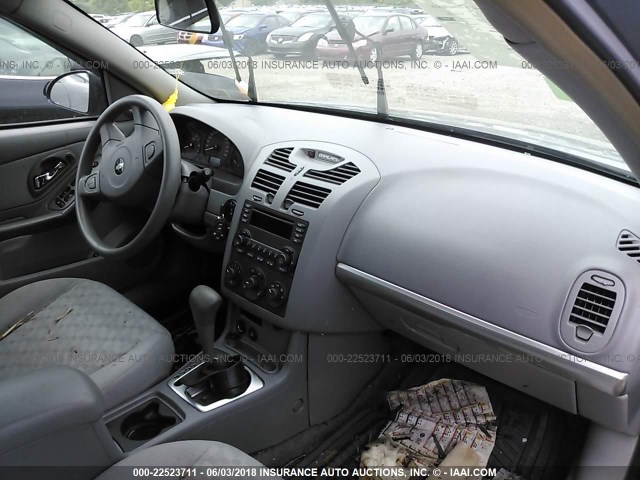 1G1ZT54855F178267 - 2005 CHEVROLET MALIBU LS 灰色 照片 5