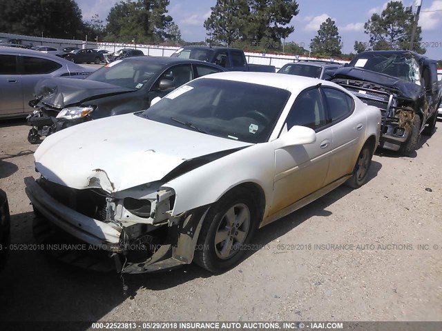 2G2WP552961257298 - 2006 PONTIAC GRAND PRIX WHITE photo 2