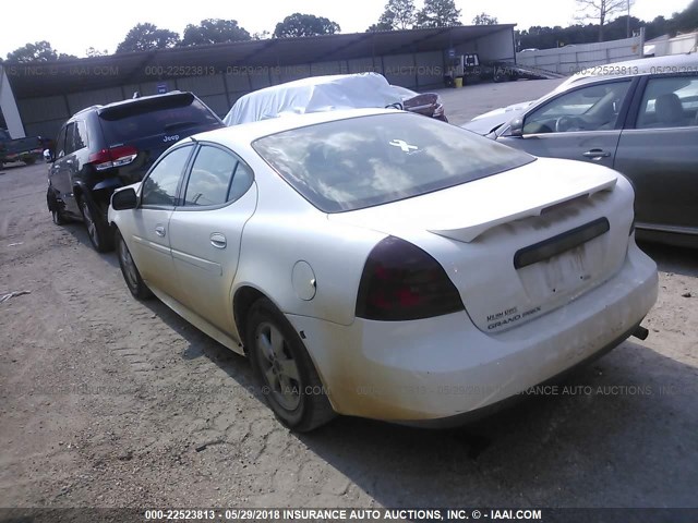 2G2WP552961257298 - 2006 PONTIAC GRAND PRIX WHITE photo 3