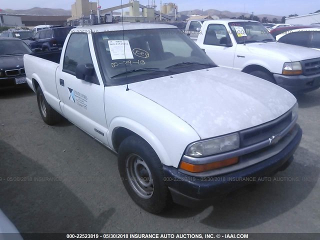 1GCCS145XY8214350 - 2000 CHEVROLET S TRUCK S10 WHITE photo 1