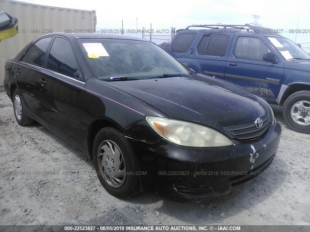 4T1BE32K42U608430 - 2002 TOYOTA CAMRY LE/XLE/SE 黑色 照片 1