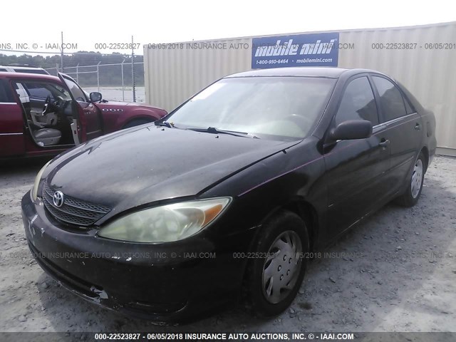 4T1BE32K42U608430 - 2002 TOYOTA CAMRY LE/XLE/SE 黑色 照片 2