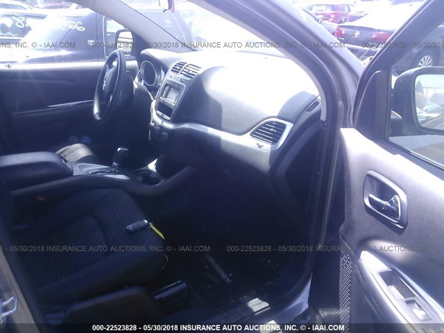 3C4PDCBB7CT394400 - 2012 DODGE JOURNEY SXT GRAY photo 5